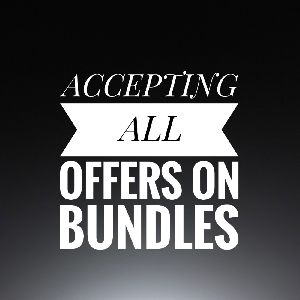 ACCEPTING ALL OFFERS ON BUNDLES